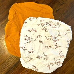 Nestig Savanna Mini Crib Sheet Set